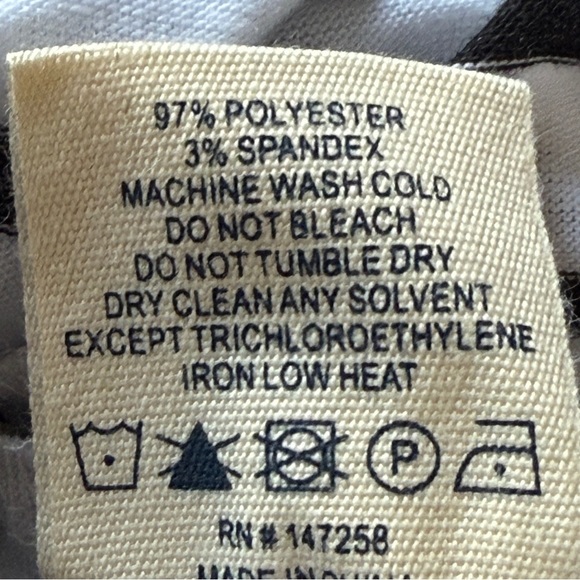 Simply Southern Black & White Striped Tank Dress Size M - Picture 8 of 8